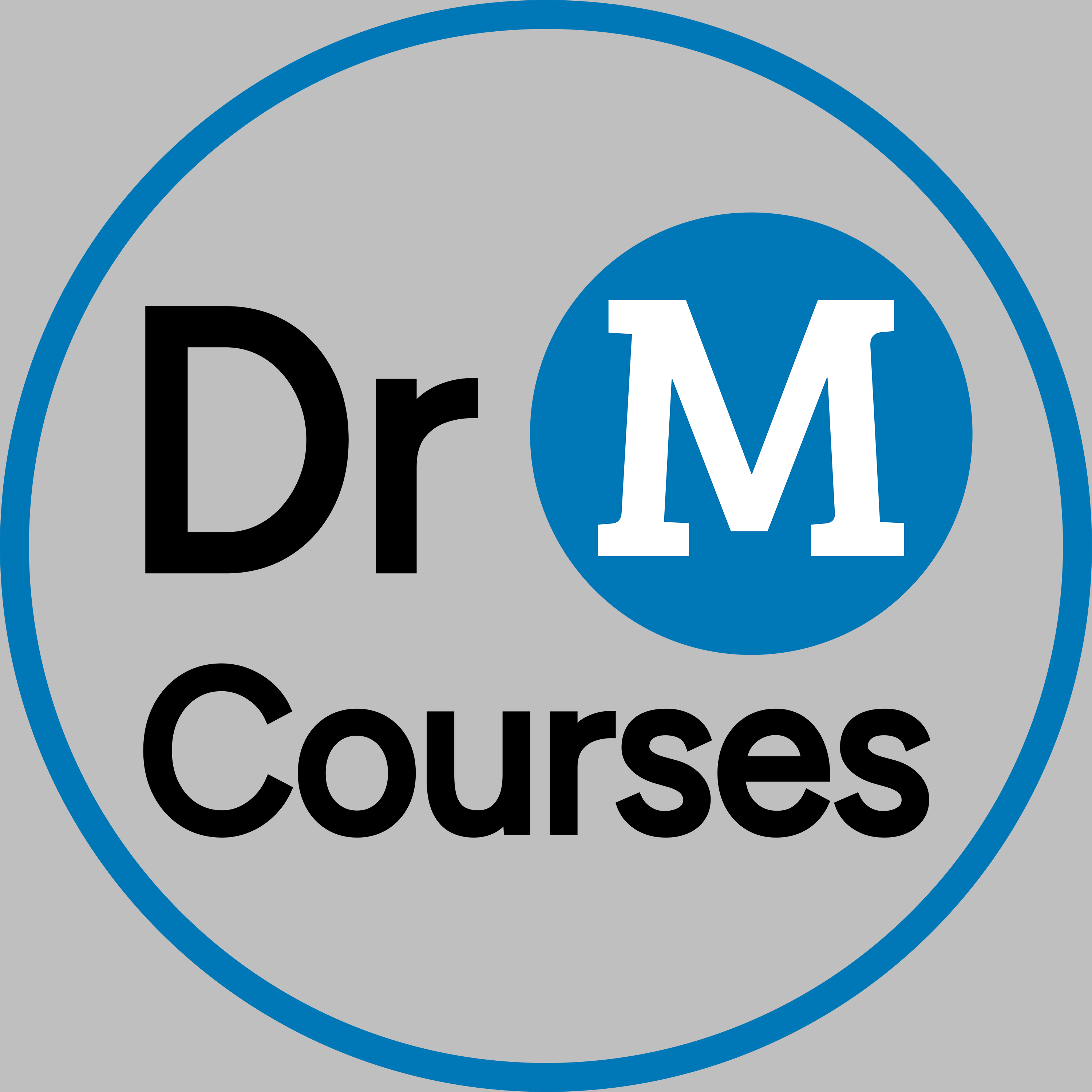 Dr M Medical Courses Logo